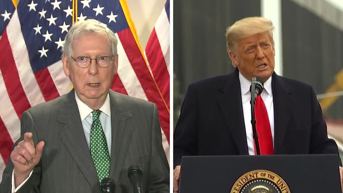 The "New York Times" is reporting McConnell thinks Trump committed impeachable offenses and...