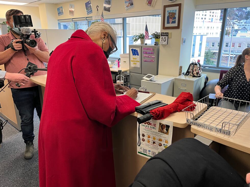 Democrat Elvi Gray-Jackson announced that she is entering the race for U.S. Senate for Alaska.