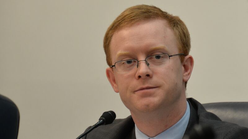 Rep. David Eastman at a recent committee hearing.