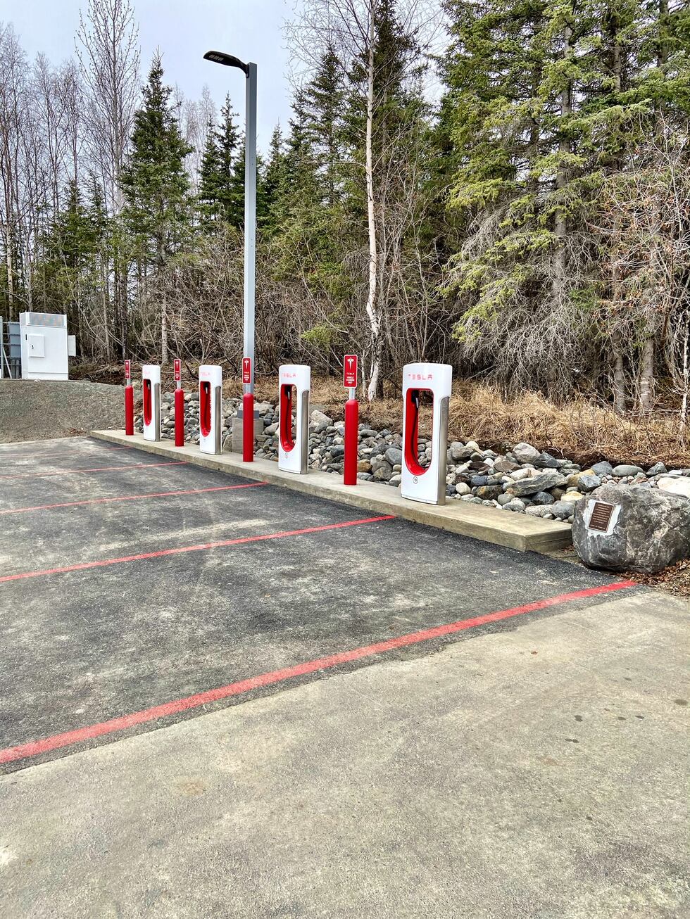 The first Tesla Supercharger station in Alaska is now available in Soldotna.