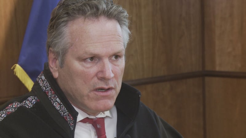 Gov. Mike Dunleavy, R-Alaska, in Juneau on 09/14/2021.