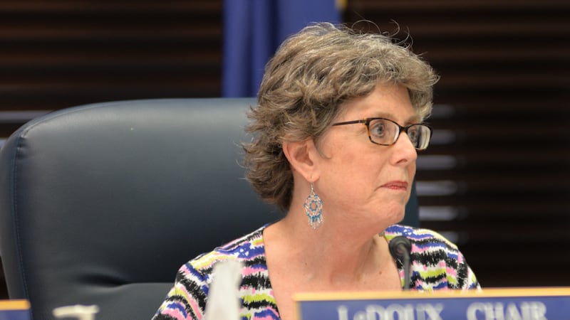 Former Rep. Gabrielle LeDoux, R-Anchorage, chairing a meeting of the House Rules Committee.