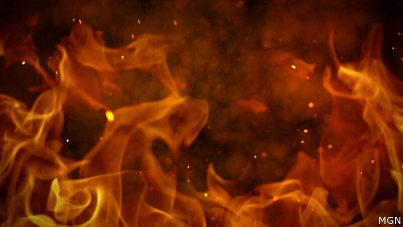 Officials said 61 people were displaced from their homes after an apartment complex fire.