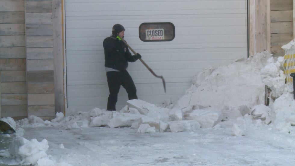 Alaska Picker and Bleeding Heart Brewery remains closed as they work to clear snowdrifts after...