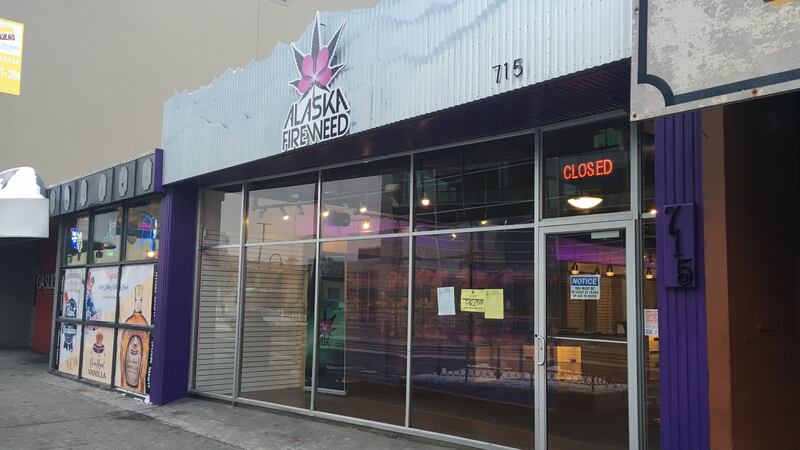Alaska Fireweed storefront in downtown Anchorage